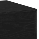Table basse vidaXL Noir 55x55x31 cm en bois