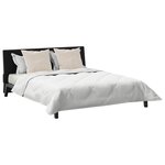 vidaXL Couette avec Oreillers 3 Pièces Blanc Microfibre et Plumes D'oie