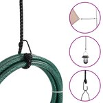 vidaXL Cordes élastiques avec bandes réfléchissantes et crochets 25Pièces