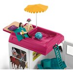 Schleich 42619 - Véhicule de transport de chevaux
