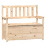 vidaXL Banc 112 5x51 5x96 5 cm Bois de pin massif