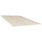 vidaXL Sommiers à lattes avec 34 lattes 2 Pièces 80x200 cm