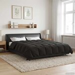 vidaXL Duvet complet toute l'année Anthracite 200 x 200 cm Microfibre