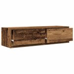 vidaXL Meuble TV Bois ancien 100 x 31 x 25.5 cm Bois d'ingénierie