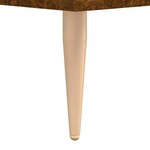vidaXL Table de chevet chêne fumé 40x35x47 5 cm bois d’ingénierie