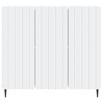 vidaXL Buffet Blanc 89 x 34 5 x 82 cm Bois d'ingénierie