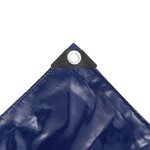 vidaXL Bâche 650 g / m² 3 x 5 m Bleu