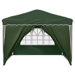 vidaXL Tente de fête pop-up 288 x 288 x 245 cm Vert Tissu Oxford