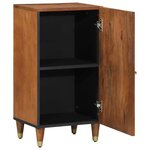 vidaXL Buffet Marron 40 x 33.5 x 75 cm Bois de manguier massif