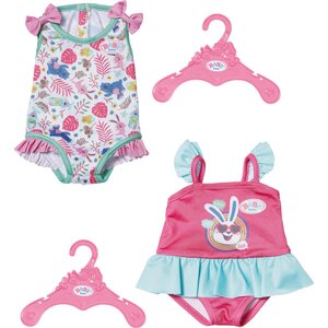 Zapf Creation 833636 - Baby born Maillot de bain Assortiment 43 cm