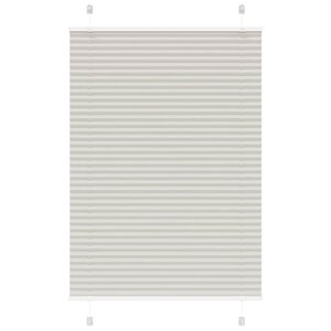 vidaXL Store plissé gris clair 100x150 cm largeur du tissu 99 4cm
