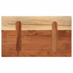 vidaXL Dessus de table 50x40x3 8 cm rectangulaire bois massif d'acacia