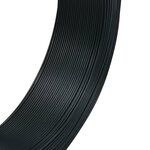 vidaXL Fil de liaison de clôture 250 m 1 6/2 5 mm Acier Vert noirâtre