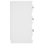 vidaXL Buffet blanc 36x35 5x67 5 cm bois d'ingénierie