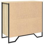 vidaXL Buffet chêne sonoma 79 5x35 5x74 5 cm bois d'ingénierie