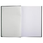 Registre 340x225 Quadrillé 200 Pages - Noir Toilé - Le Dauphin