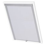 vidaXL Store occultant roulant Blanc CK04