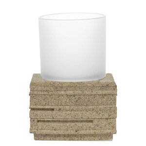 Ridder gobelet de salle de bain brique écru