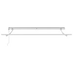 vidaXL Auvent rétractable automatique blanc 300x250 cm