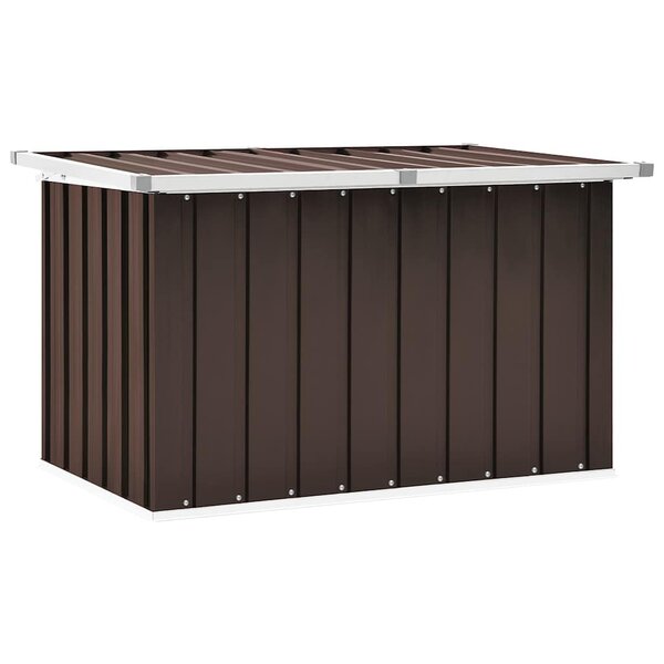 vidaXL Coffre de rangement de jardin Marron 109x67x65 cm