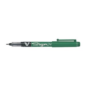 Stylo feutre V Sign Pen Pte moyenne 0,6 mm Vert PILOT