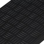 vidaXL Marches d'escalier 5 Pièces 25x75 cm caoutchouc