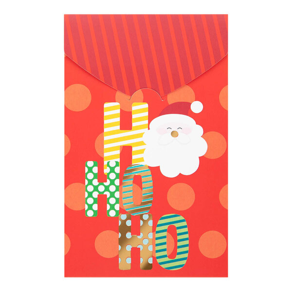 Carte De Vœux Surprise Ho Ho Ho - Draeger paris
