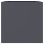 vidaXL Jardinière anthracite 62x30x29 cm acier