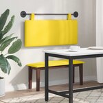 vidaXL Tête de lit suspendue Tissu en velours côtelé