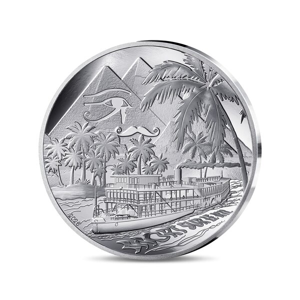 L'Art de la Plume – Mort sur le Nil Monnaie de 10€ Argent