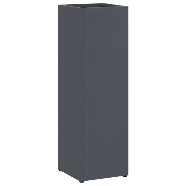 vidaXL Support de parapluie Anthracite Métal Standard Porte-parapluie