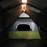 vidaXL Tente familiale avec LED 9 personnes à dégagement rapide