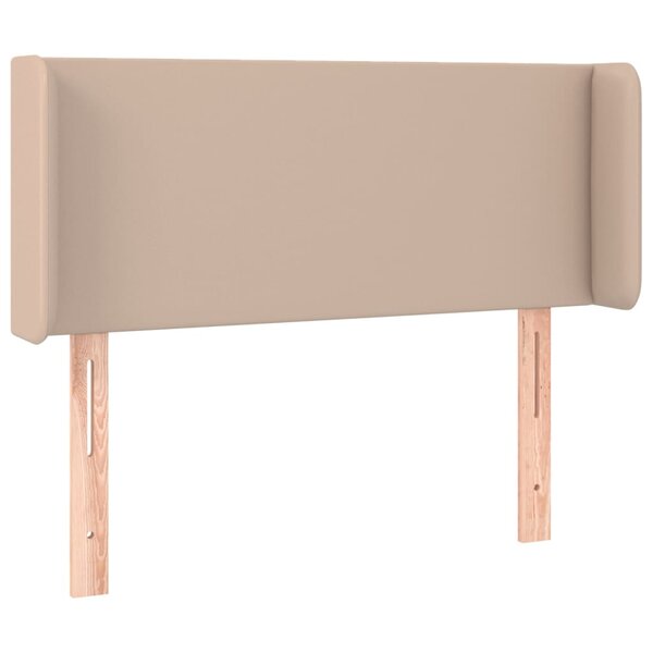 vidaXL Tête de lit avec oreilles Cappuccino 83x16x78/88 cm Similicuir
