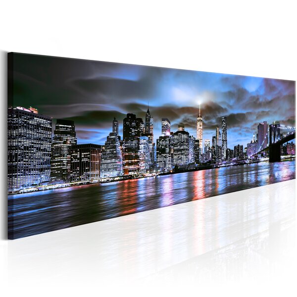 Tableau - nyc: city lighthouse l x h en cm 120x40
