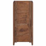 vidaXL Étagère Marron 24 x 13 x 54 cm Bois de Mahogany Massif