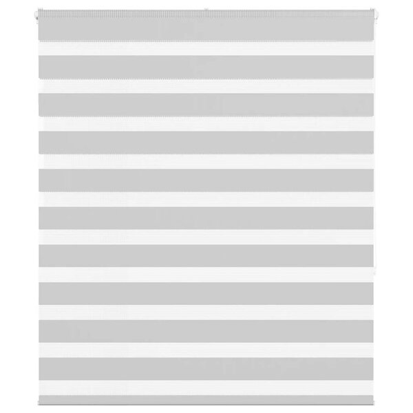 vidaXL Store zèbre gris clair largeur du tissu 125 9 cm polyester