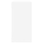 vidaXL Étagères cube murales 2 Pièces Blanc 30x15x30 cm