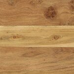 vidaXL Porte-vêtements Noir 60 x 45 x 180 cm Bois d'acacia massif