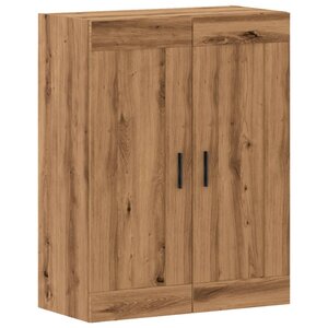 vidaXL Armoire murale chêne artisanal 69 5x34x90 cm bois d'ingénierie