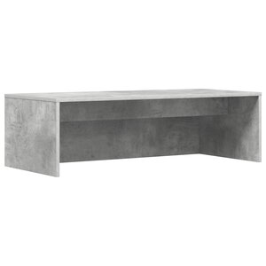 vidaXL Bureau mural Gris béton 100 x 45 x 30 cm Bois d'ingénierie
