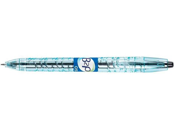 Stylo bille à encre gel B2P Pointe Fine 0 5 mm tracé 0 3 mm Noir x 10 PILOT