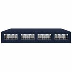 vidaXL Chapiteau de jardin 3x12 m bleu