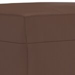 vidaXL Banc Marron 100x35x41 cm Similicuir