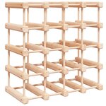 vidaXL Casier à vin pour 20 bouteilles 46 5x23x46 5 cm pin massif
