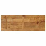 vidaXL Dessus de table 140x50x2 5cm rectangulaire bois massif manguier