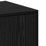vidaXL Armoire de pharmacie Chêne noir 40x41x77 5 cm Bois d'ingénierie
