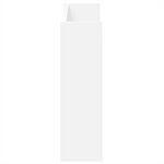 vidaXL Armoires à chaussures murales 2 Pièces Blanc 80x18x60 cm Aggloméré