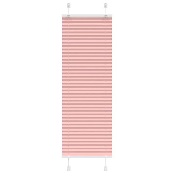vidaXL Store plissé rose 45x150 cm largeur du tissu 44 4 cm polyester