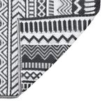 vidaXL Tapis d'extérieur ARAKIL Noir 80x250 cm PP