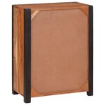 vidaXL Buffets & Commodes Marron 55 x 30 x 75 cm Bois d'acacia massif